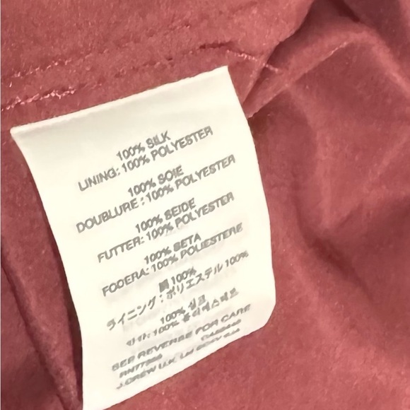 J. Crew Red Ruched Midi Dress V-Neck Sleeveless - Picture 10 of 13